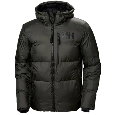 Helly Hansen Active Parka Jakker Herre Grå Sort | WZTPQH-431