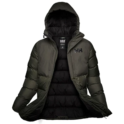 Helly Hansen Active Puffy Long Parka Jakker Herre Grå Sort | EWLDXM-274