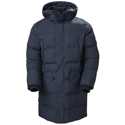 Helly Hansen Alaska Parka Jakker Herre Mørkeblå | KZBTLO-713