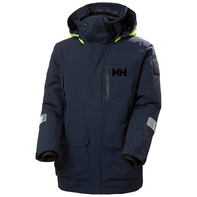 Helly Hansen Arctic Ocean Parka Jakker Herre Mørkeblå | QGYUKN-937