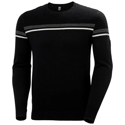 Helly Hansen Carv Knitted Trøjer Herre Sort | GHRUEY-453