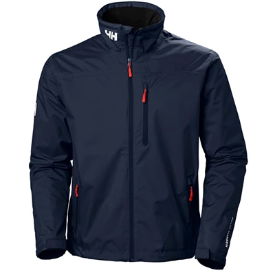 Helly Hansen Crew Casual Jakker Herre Mørkeblå | IUYMLO-156