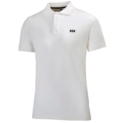 Helly Hansen Driftline Polo Shirt Herre Hvide | KEWZPH-938