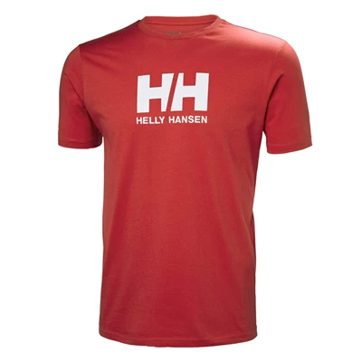 Helly Hansen Hh Logo T Skjorte Herre Rød | JNWEFR-062