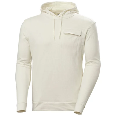 Helly Hansen Hyggen Hætte Sweatshirts Herre Hvide | AFRLND-695