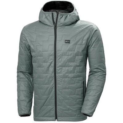 Helly Hansen Lifaloft Hætte Casual Jakker Herre Grå | RPASDB-128