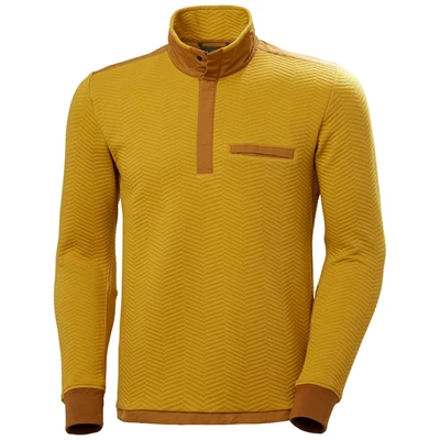 Helly Hansen Lillo Snap Pullover Trøjer Herre Brune | QEFSHX-693