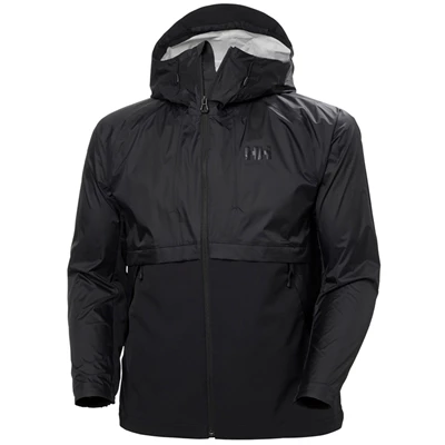 Helly Hansen Logr 2.0 Udendørs Jakker Herre Sort | ZXIHWV-398