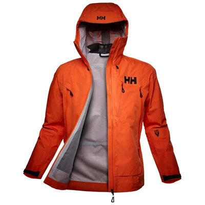 Helly Hansen Odin 9 Worlds Infinity Skaljakker Herre Orange Rød | QOLKUS-839