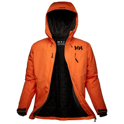 Helly Hansen Odin Infinity Insulated Vandrejakker Herre Brune Orange | BJKSRF-460