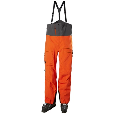 Helly Hansen Odin Mountain Infinity 3l Bib Skalbukser Herre Orange Rød | JXYDQI-275