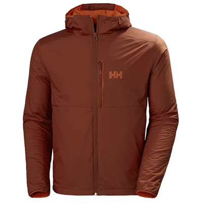 Helly Hansen Odin Stretch Hætte Light Isolerede Jakker Herre Brune | ILMUPT-127