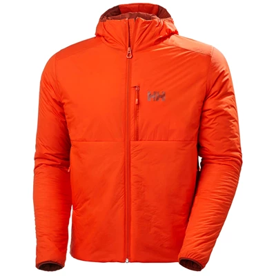 Helly Hansen Odin Stretch Hætte Mellemlag Herre Rød Orange | FGWIBK-931