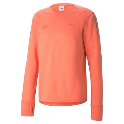 Helly Hansen Puma X Helly Hansen Ls Tee Aktive Mellemlag Herre Koral | FQIBHO-016