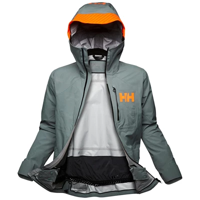 Helly Hansen Ridge Infinity Skaljakker Herre Grå | LAKWYE-270