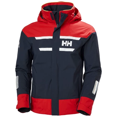 Helly Hansen Salt Inshore Sejlerjakker Herre Mørkeblå | TCKPNI-602