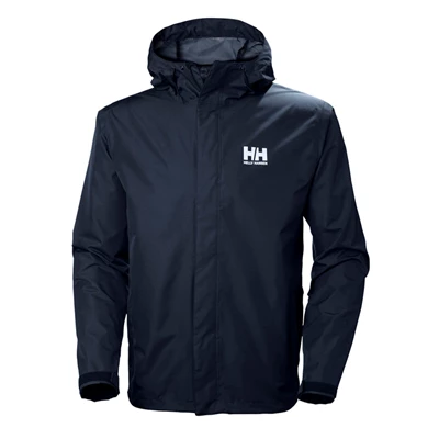 Helly Hansen Seven J Casual Jakker Herre Sort | NSWQLC-967