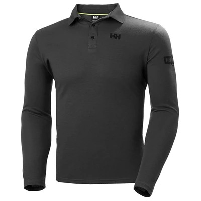 Helly Hansen Skagen Quickdry Rugger Polo Shirt Herre Grå | RAUSPY-275