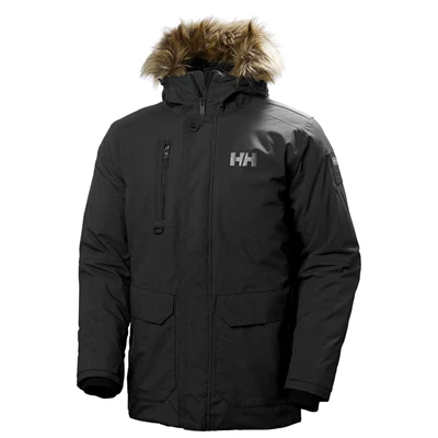 Helly Hansen Svalbard Casual Jakker Herre Sort | OATGUB-761