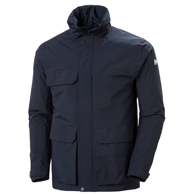 Helly Hansen Utility Regnjakker Herre Mørkeblå | ZIYKNX-938