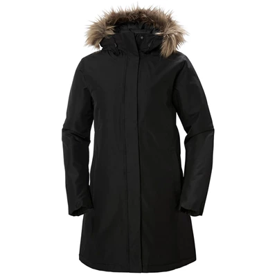 Helly Hansen W Aden Vinterjakker Dame Sort | WHLRGT-469