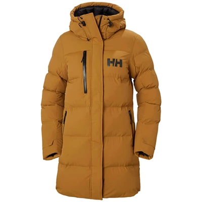 Helly Hansen W Adore Puffy Parka Jakker Dame Brune | HTNEYD-356