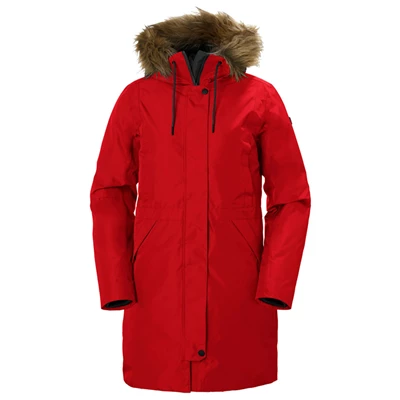 Helly Hansen W Alva 2.0 Parka Jakker Dame Rød | NPUZGL-981