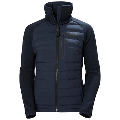 Helly Hansen W Arctic Ocean Hybrid Isolerede Jakker Dame Mørkeblå | PQTHRD-705