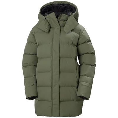 Helly Hansen W Aspire Puffy Parka Jakker Dame Grøn | JFHWBI-695