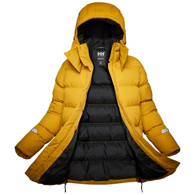 Helly Hansen W Aspire Puffy Parka Jakker Dame Brune Grå | SFIGRB-738