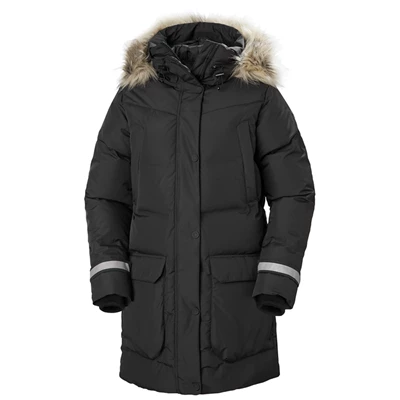 Helly Hansen W Bouvet Parka Jakker Dame Sort | WXSRMY-267