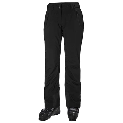 Helly Hansen W Legendary Insulated Skibukser Dame Sort | NLPORC-863