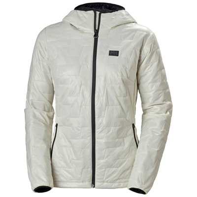 Helly Hansen W Lifaloft Insulated Hætte Mellemlag Dame Hvide | AYDTBZ-170