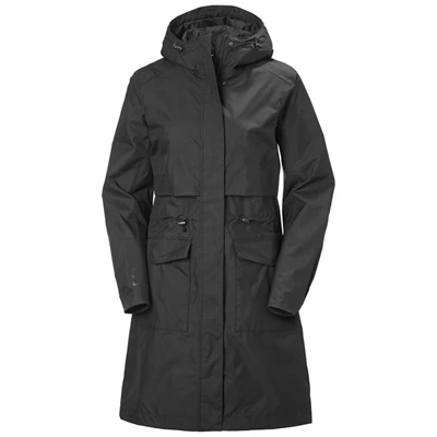 Helly Hansen W Lynnwood Regnjakker Dame Sort | FJOVBN-067