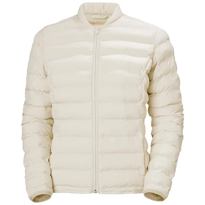 Helly Hansen W Mono Materialer Casual Jakker Dame Hvide | ASVDOF-017