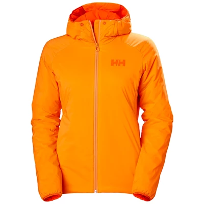 Helly Hansen W Odin Stretch Hætte Isolerede Jakker Dame Orange | QYCFGN-392