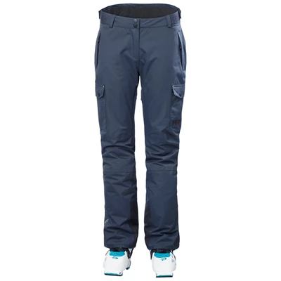 Helly Hansen W Powderheaven Skibukser Dame Grå | LHFQUD-497