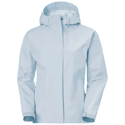 Helly Hansen W Seven J Casual Frakker Dame Grå Blå | GWEJDO-089