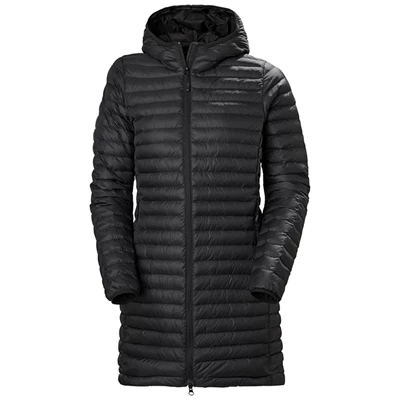 Helly Hansen W Sirdal Long Mellemlag Dame Sort | WIXLTS-728