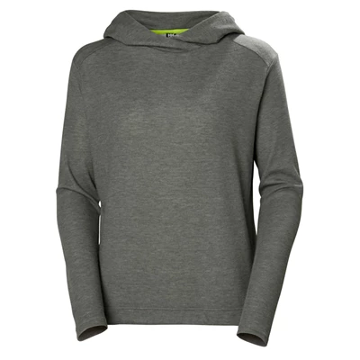 Helly Hansen W Sirenhooded Sweatshirts Dame Grå | TOSYUQ-256