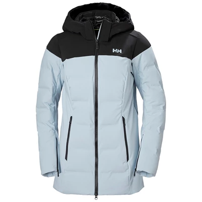 Helly Hansen W Verbier Puffy 20 Skijakker Dame Grå | VZRPKN-026