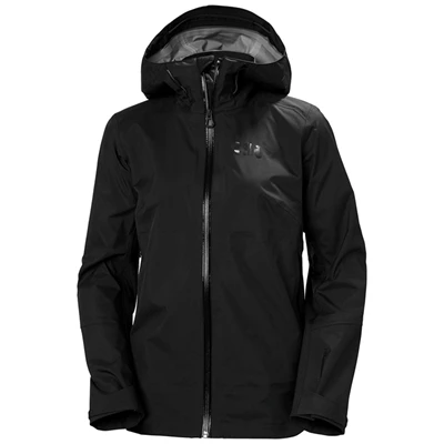 Helly Hansen W Verglas 3l Skaljakker Dame Sort | KYHNER-672