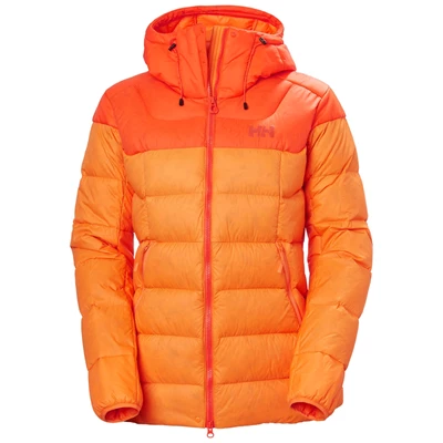 Helly Hansen W Verglas Glacier Dunjakker Dame Orange | ATRGMZ-936