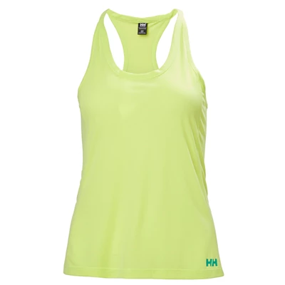 Helly Hansen W Verglas Pace Singlet T Skjorte Dame Grøn | YEPCHO-952