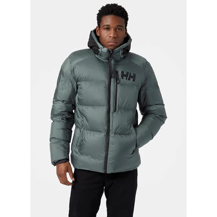 Helly Hansen Active Parka Jakker Herre Grå | MLJXTR-491