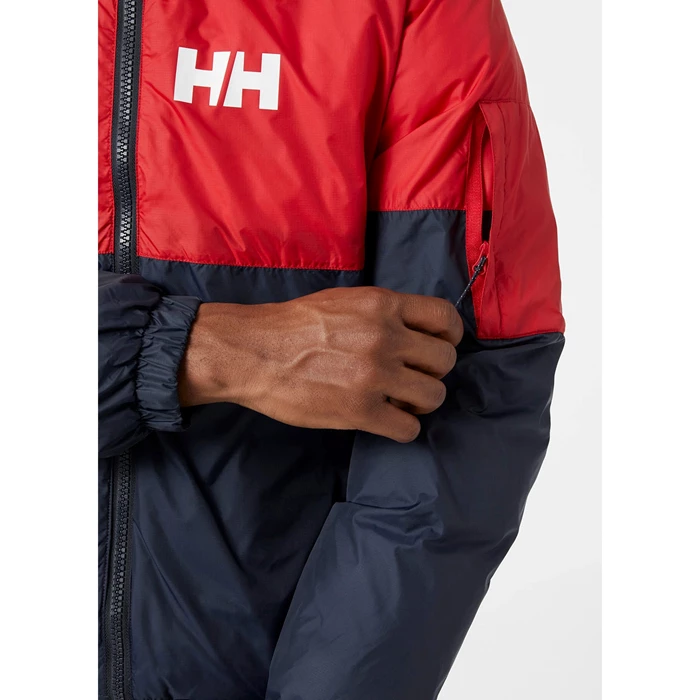 Helly Hansen Active Reversible Casual Jakker Herre Mørkeblå | CORIPE-720