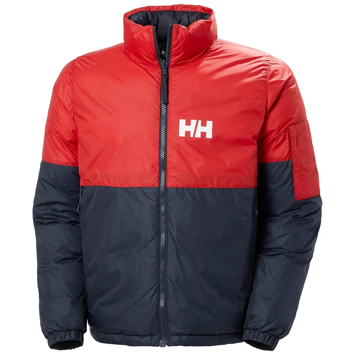 Helly Hansen Active Reversible Casual Jakker Herre Mørkeblå | CORIPE-720