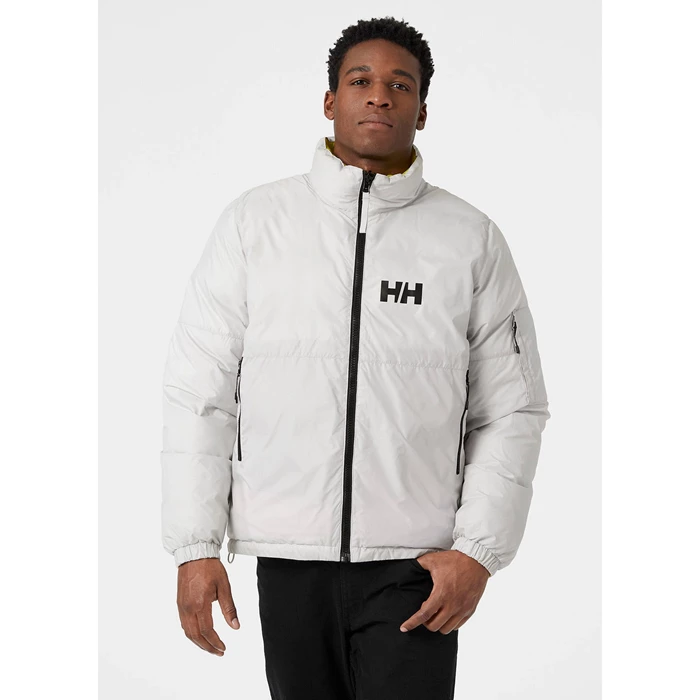 Helly Hansen Active Reversible Casual Jakker Herre Grå | ITZGPV-123