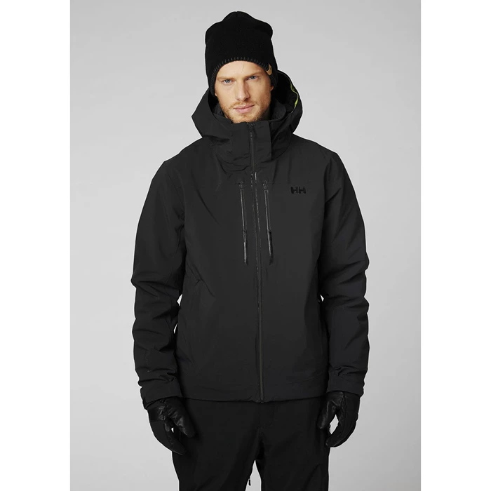 Helly Hansen Alpha Lifaloft Insulated Skijakker Herre Sort | LKORUW-247