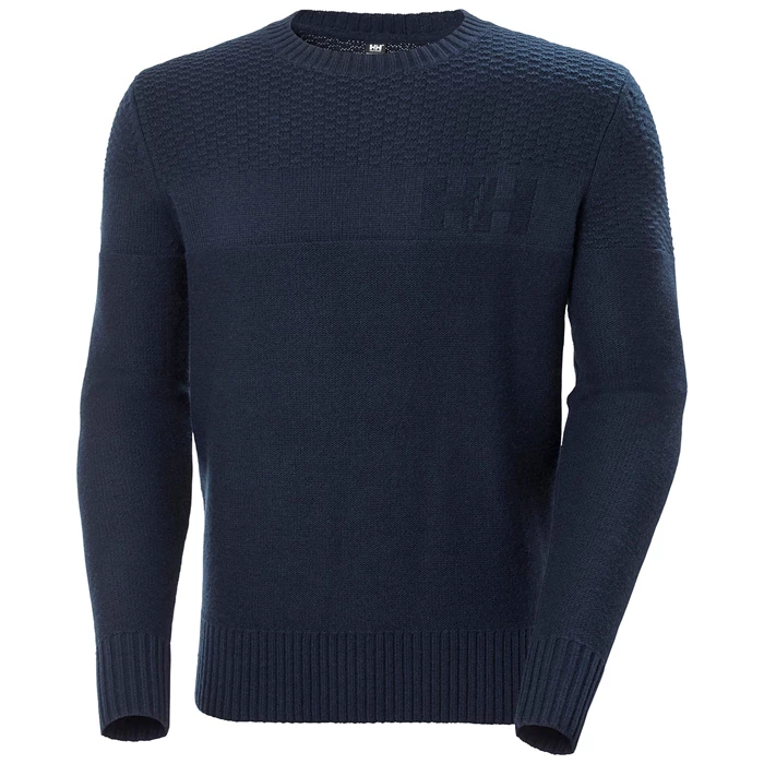 Helly Hansen Arctic Ocean Knit Trøjer Herre Mørkeblå | CLVBKJ-279